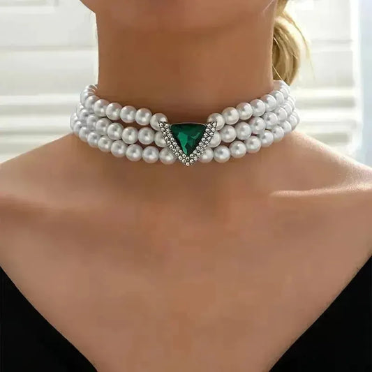 Necklace and Earrings Set - Begum
