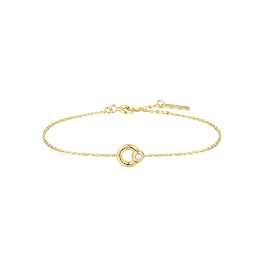 Ania Haie Hoop Freshwater Pearl Bracelet
