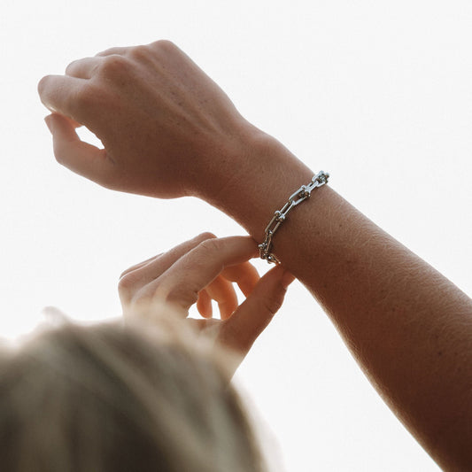 Martina Silver Link Bracelet
