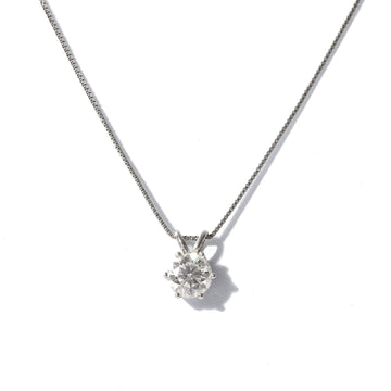Duchess Solitaire Pendant & Chain
