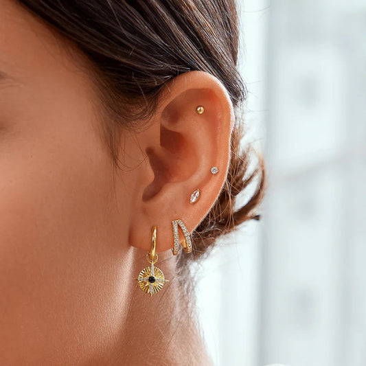 Ania Haie Marquise Solitaire Studs
