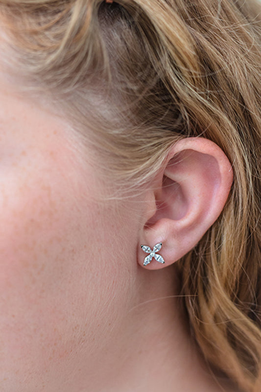 Georgini Heirloom Favoured Earrings Silver