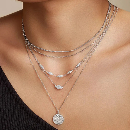Ania haie Silver Multi Sparkle Necklace