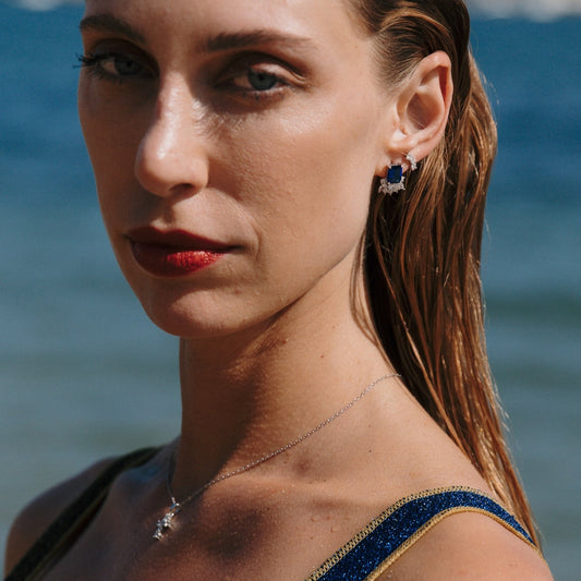 Smile Diamond Earrings