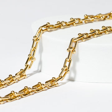 Martina Gold Link Necklace