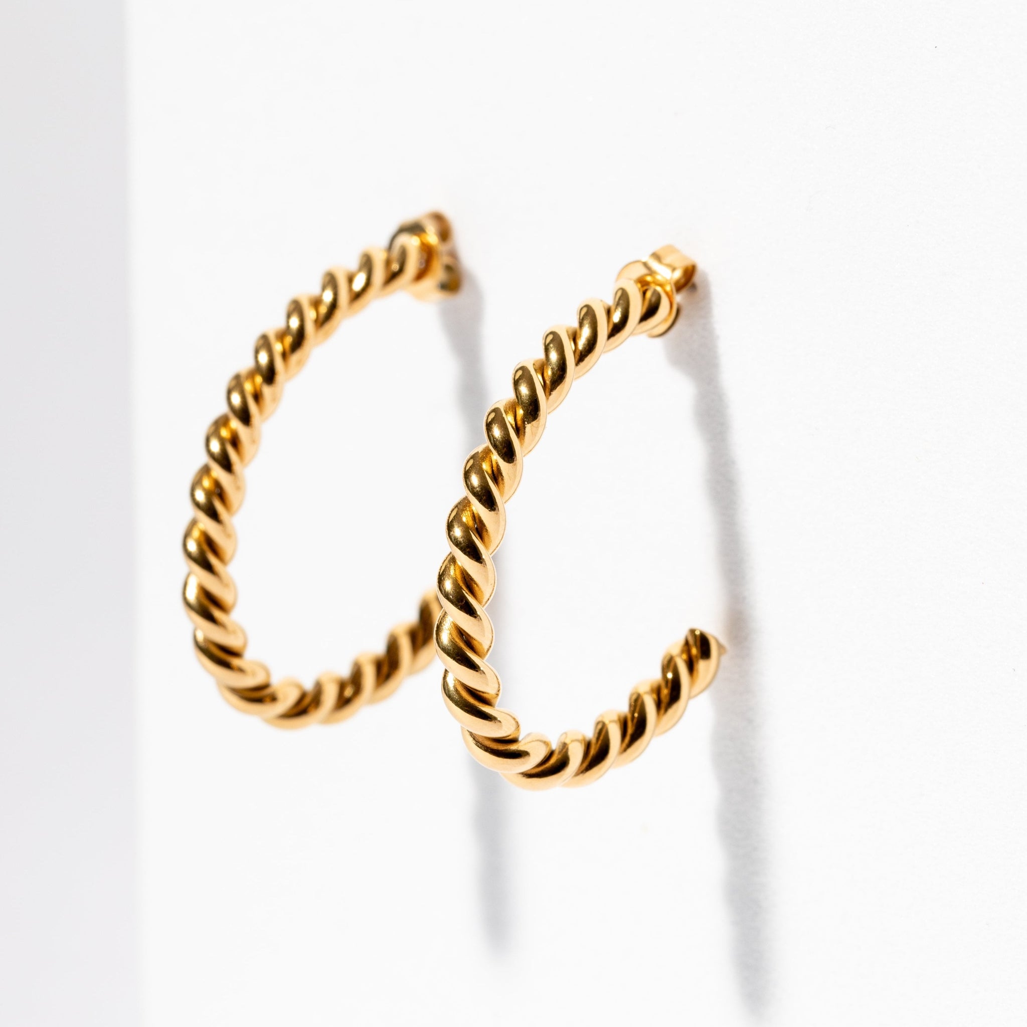 Gold Clash Earrings