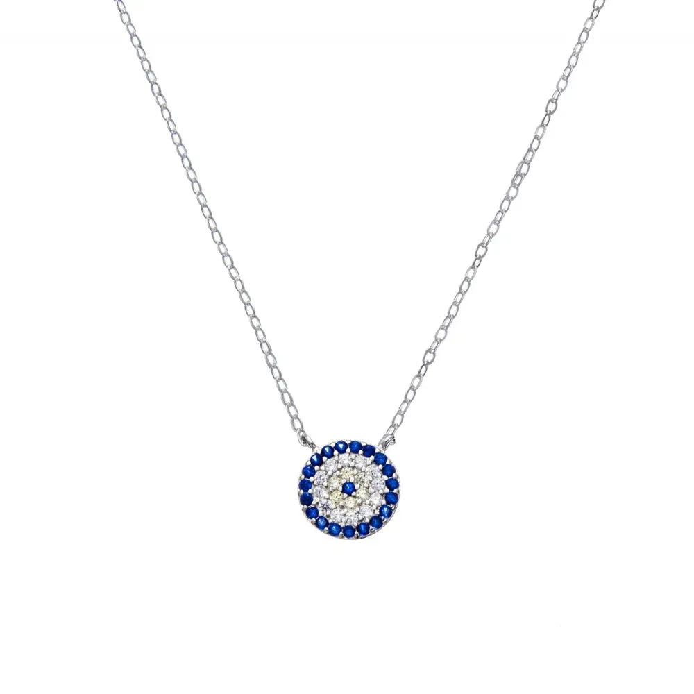 Sterling Silver Mystical Gaze Necklace