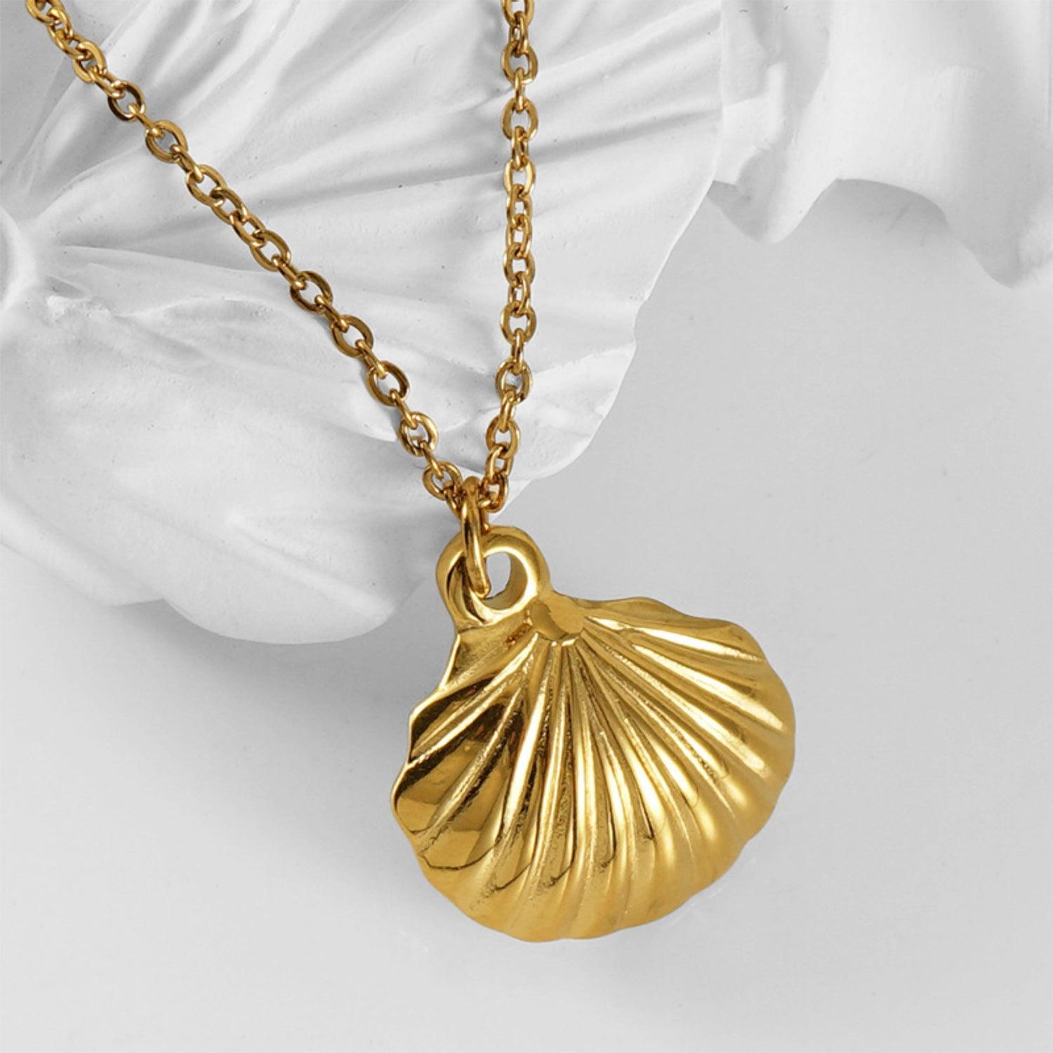 Gold Insect Pendant Necklace - Statement Necklace - Begum