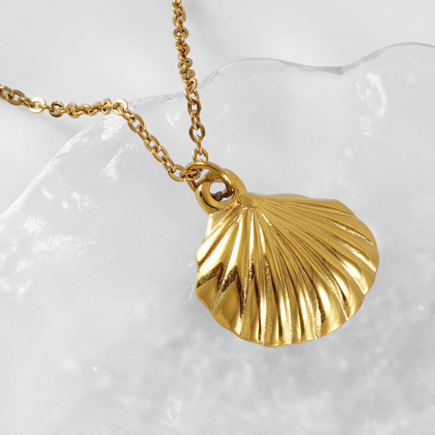 Gold Insect Pendant Necklace - Statement Necklace - Begum