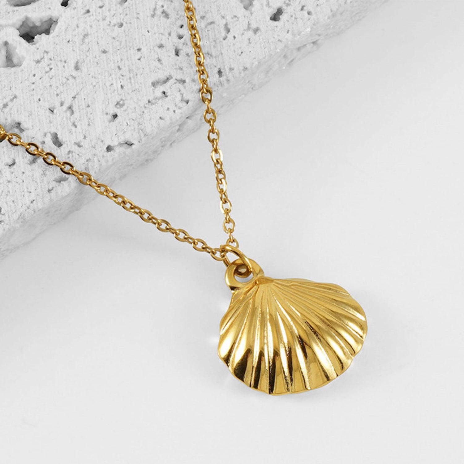 Gold Insect Pendant Necklace - Statement Necklace - Begum