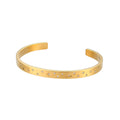 Gold-Plated Star Bracelet – Trendy Rhinestone Cuff for Women - Begum