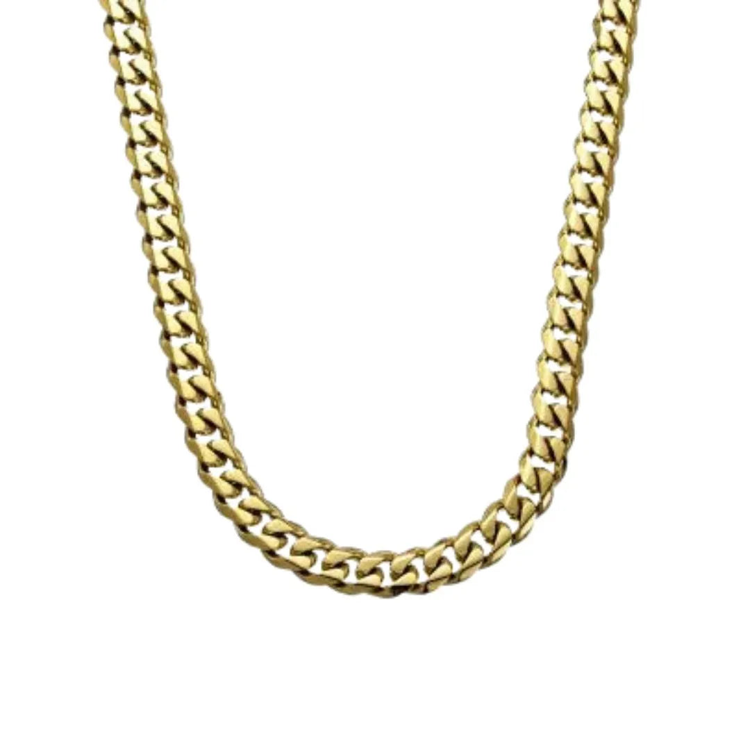 Gold Plated Cuban Link Chain