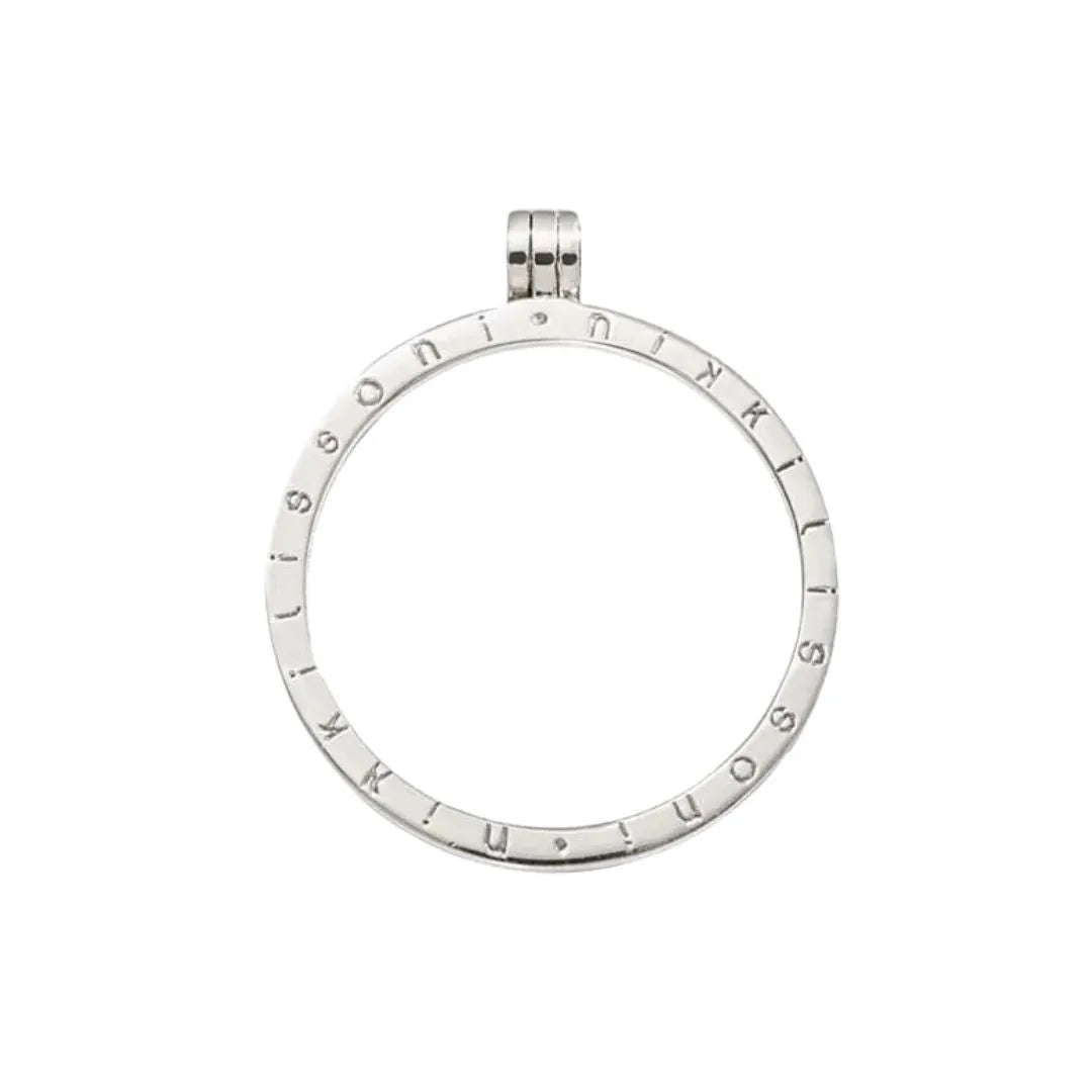 Nikki Lissoni Silver Plated 45mm Pendant