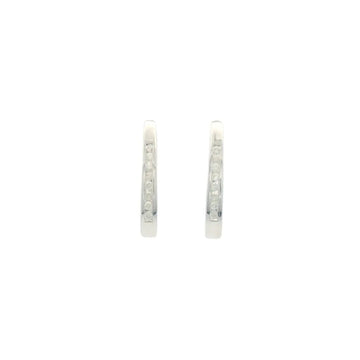 Halo / Fancy Diamond Set Stud Earrings Illusion Set