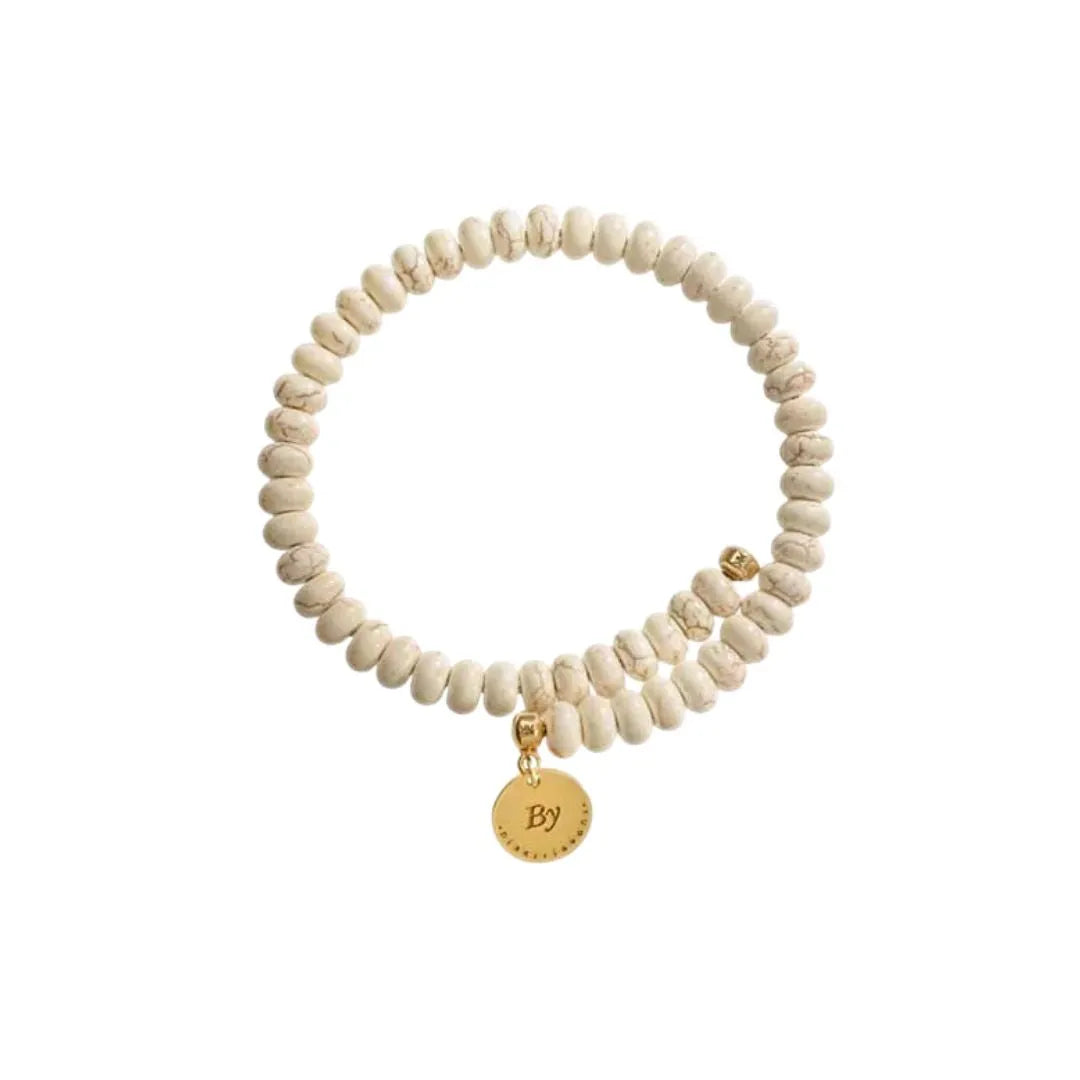 Nikki Lissoni Beaded Gold Plated Bracelet 19cm