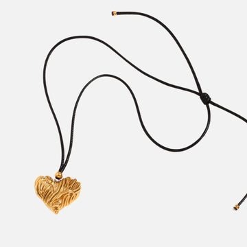 Trendy Heart-Shaped Stainless Steel Pendant Necklace – Tarnish-Free and Hypoallergenic - Begum