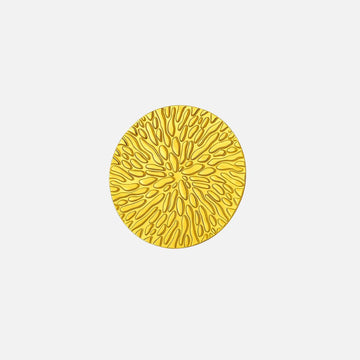 Sculpted Gold Texture Statement Ring
