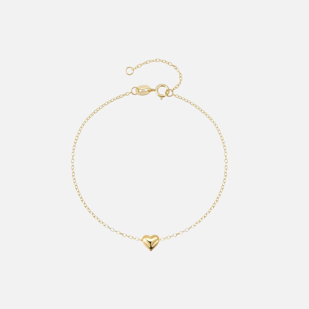 925 Sterling Silver Heart Bracelet