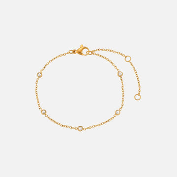 Crystal Ball Station Bracelet