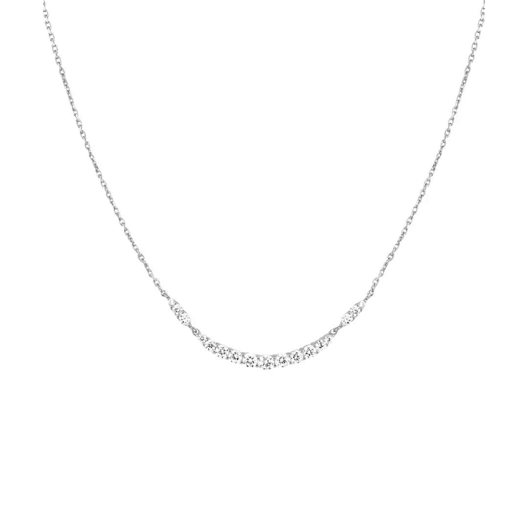 Ania Haie Arc Pavé Necklace