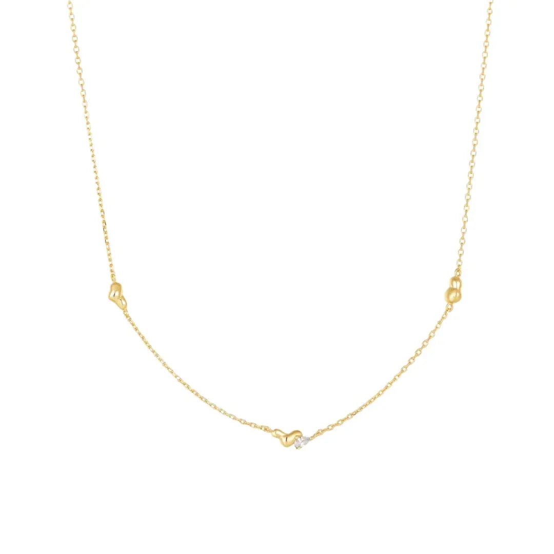 Ania Haie Twisted Wave Chain Necklace