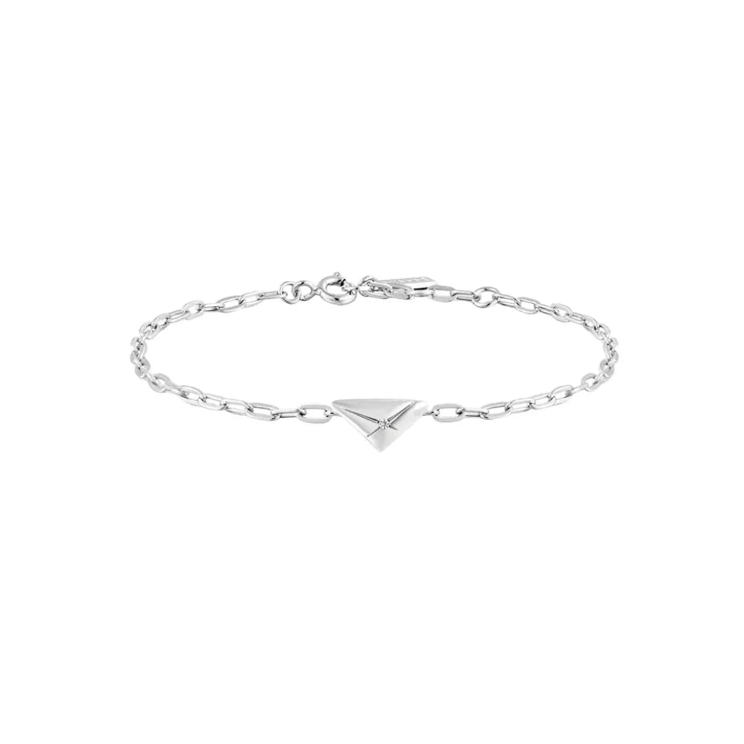 Ania HaieTriangle Kiss Bracelet