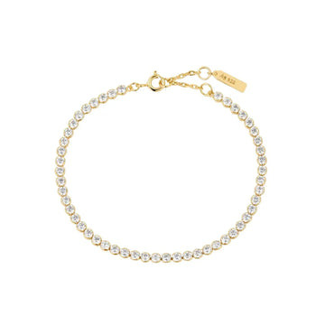 Ania Haie Row Bezel Set Bracelet