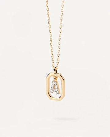 PdPaola Mini Letter Z Necklace