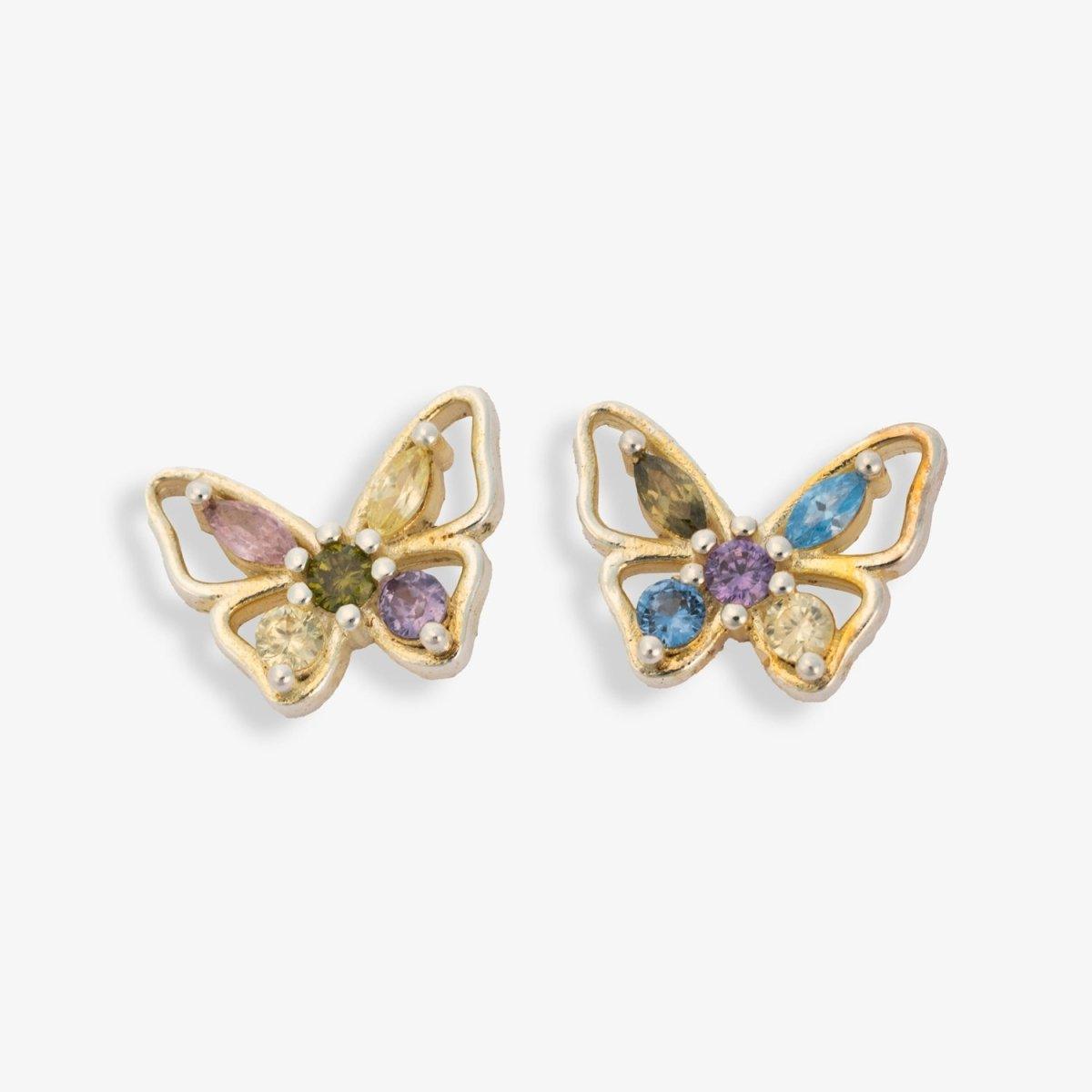 Begum Butterfly Stud Earrings | Ethical Jewelry Australia - Begum