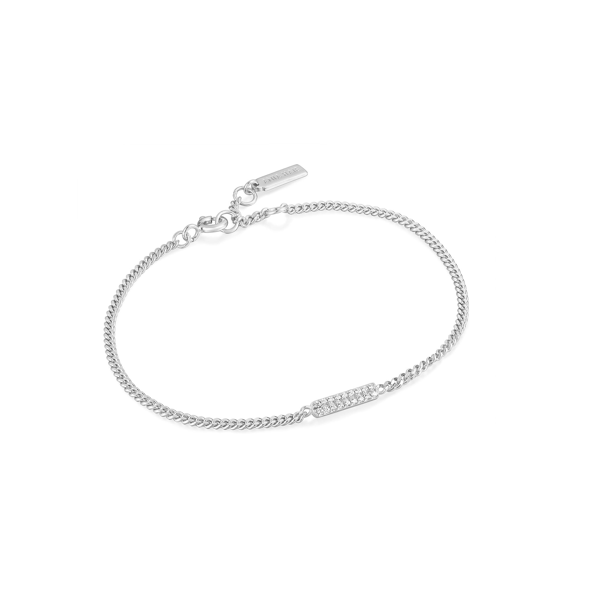 Ania Haie Silver Glam Bar Bracelet