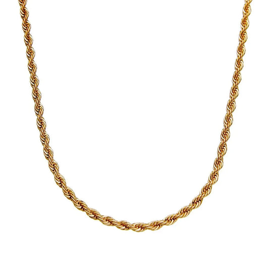 Allure Fashion Rope Chain Necklace 3mm