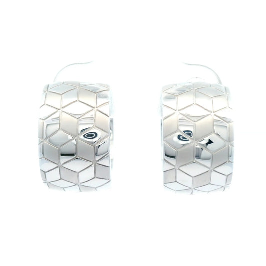 Hinged Earrings in Sterling Silver