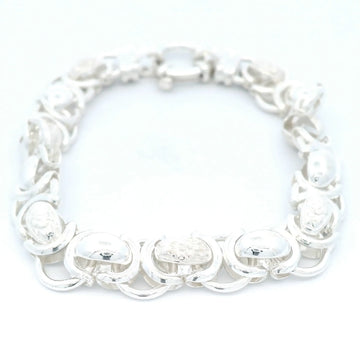 Hugs and Kisses Bracelet in Sterling Silver