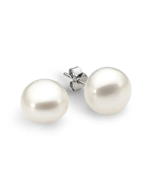 Luna de Studs 9-9.5mm Pearl