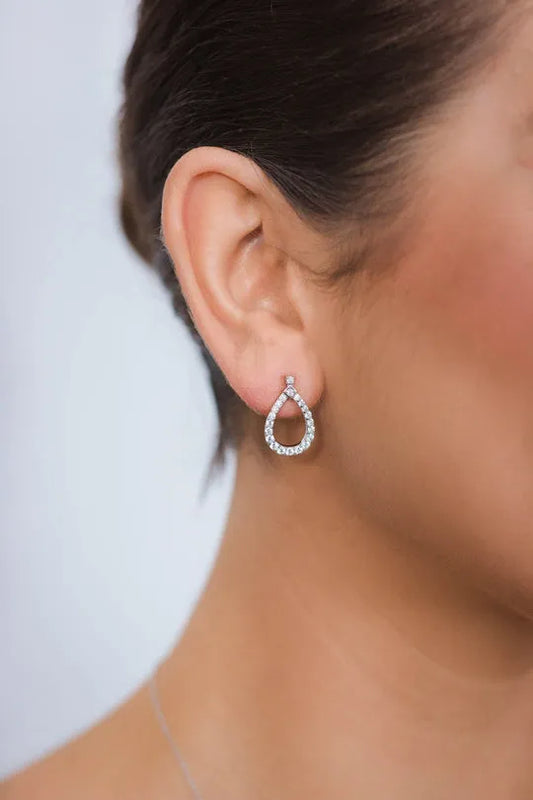 Georgini Goddess Freya Earrings Silver