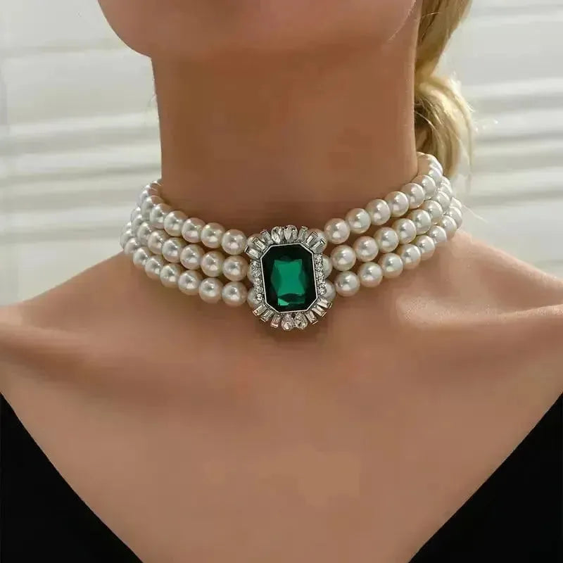 Necklace and Earrings Set - Begum