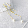 Delicate Pearl Drop Earrings - Begum