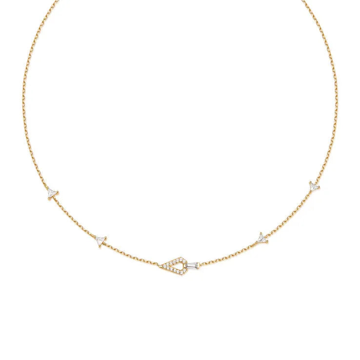 Ania Haie Geometric Satellite Necklace