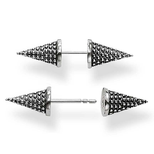 Thomas Sabo Double Spike Oxidised Stud Earrings