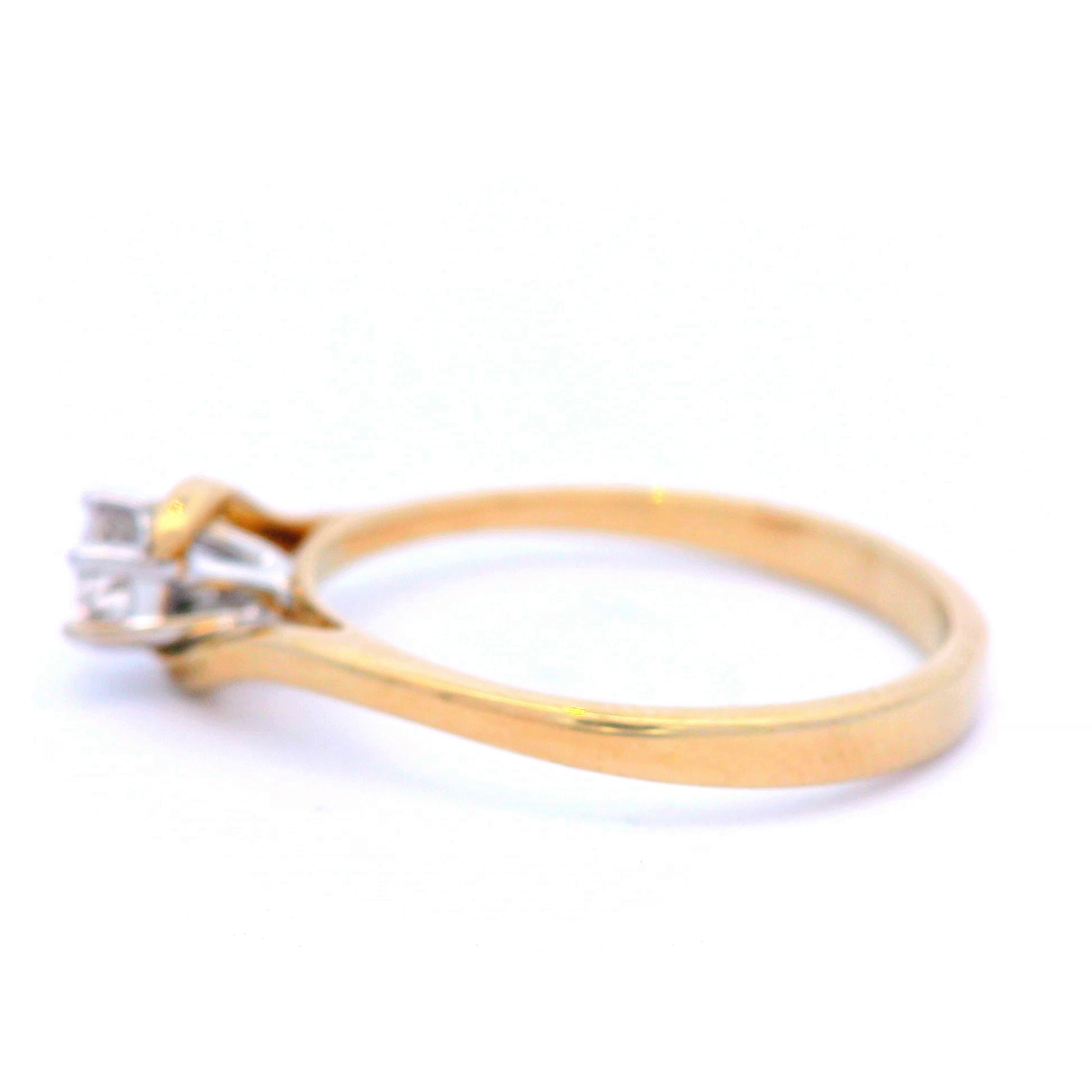 9ct Gold Diamond Engagement Ring