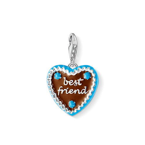 Thomas Sabo Charm Club Ginger Bread 'Friend' Heart