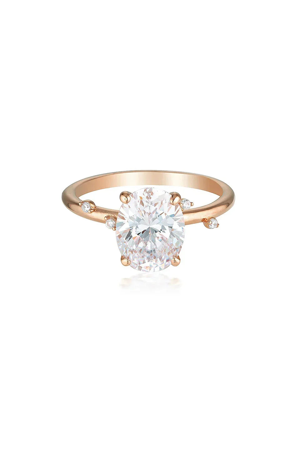 Georgini Aurora Southern Lights Rose Gold Size 9