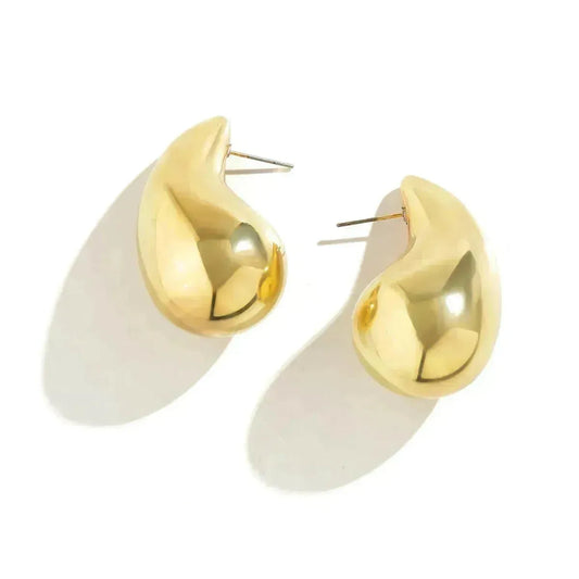 Rhoni Statement Water Drop Earrings - Begum